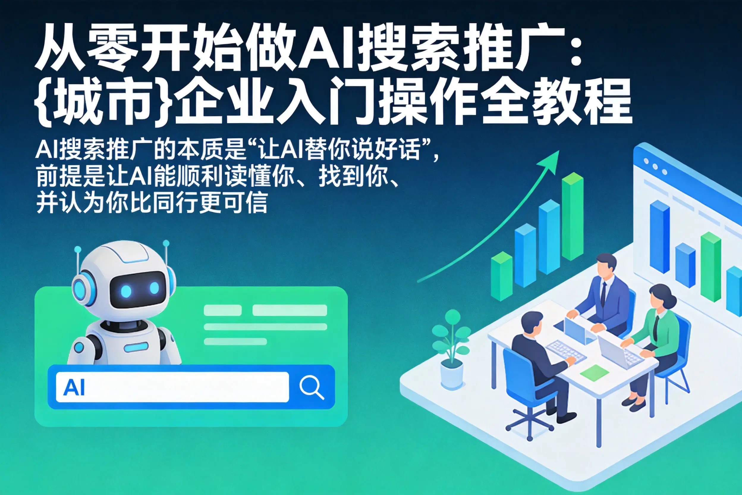 从零开始做AI搜索推广：达拉特旗企业入门操作全教程